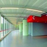 hall couloirs salle intérieur Antarès Le Mans