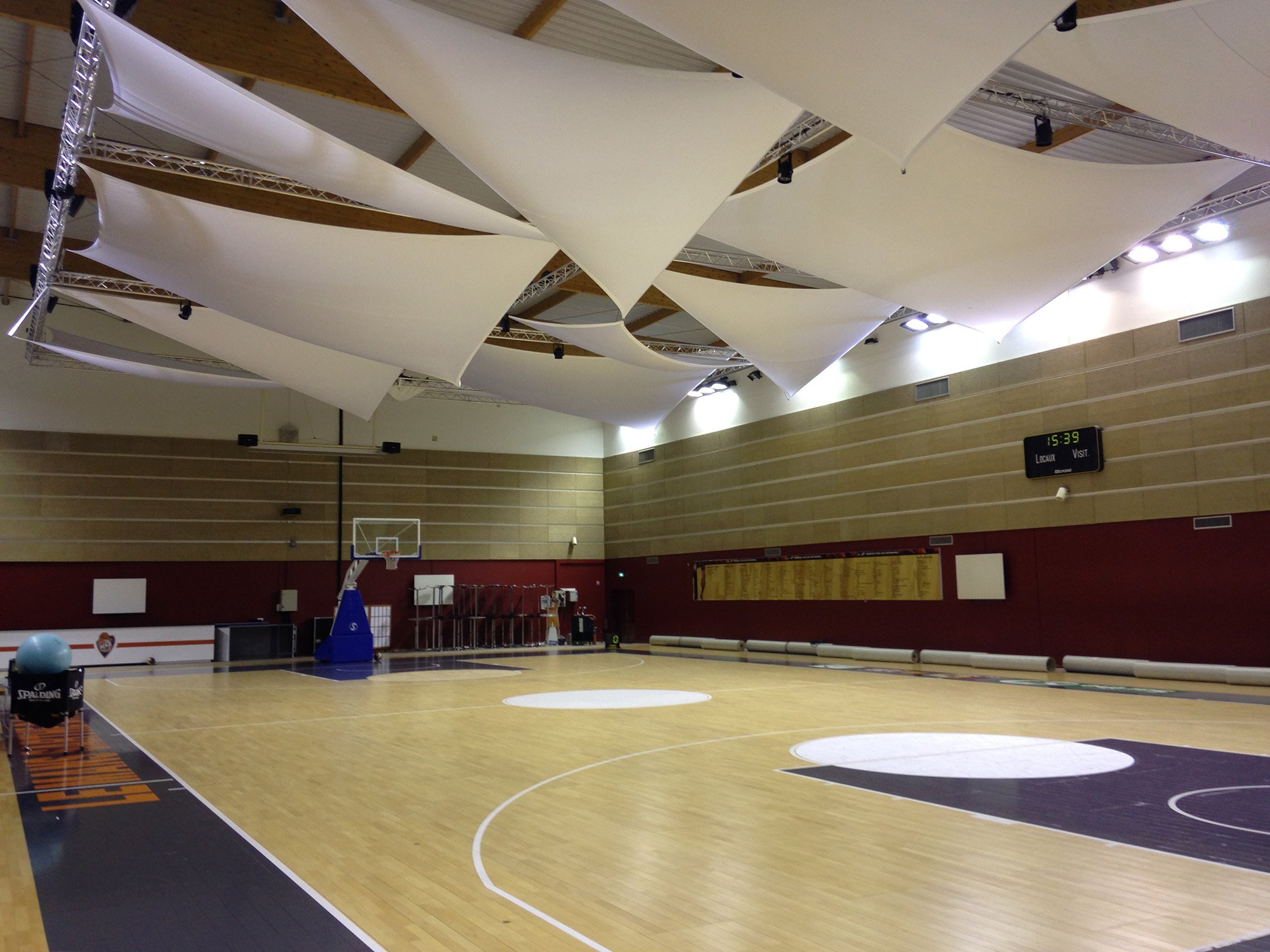 salle VIP sport gymnase Antarès Le Mans