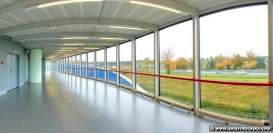 hall couloirs salle intérieur Antarès Le Mans
