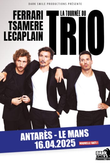 affiche la tournée du trio